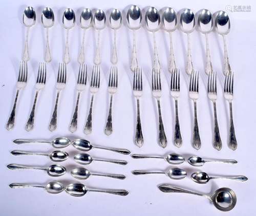 VINTAGE SILVER FLATWARE. Sheffield 1930 to 1934. 1962