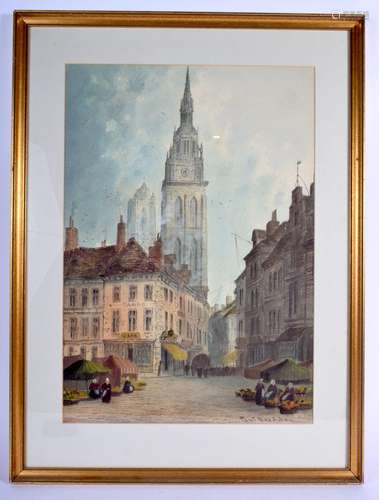 Paul Braddon (20th Century) Pastel, The Old Belfry.