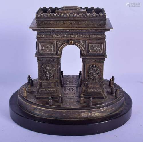 A FINE 19TH CENTURY FRENCH BRONZE GRAND TOUR SC…