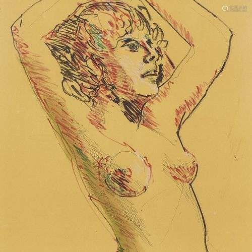 DARIO FO 1926-2016 Nudo femminile -Female nude