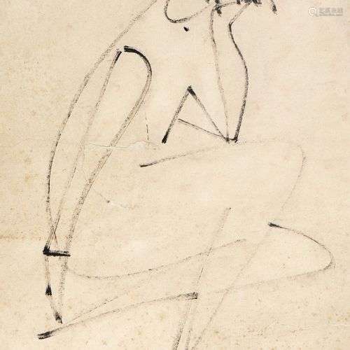 GIUSEPPE CAPOGROSSI 1900-1972 Studio di donna 1944 -Study of...