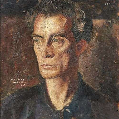 CESARE MAGGI 1881-1961 Ritratto di Gianni Botta 1947 -Ritrat...