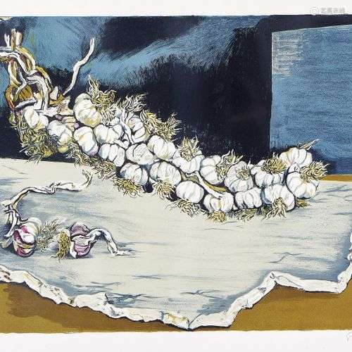 RENATO GUTTUSO 1911-1987 Treccia d’aglio Anni ‘80 -Braid of ...