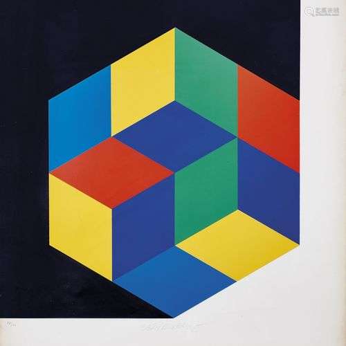 VICTOR VASARELY 1906-1997 Kristall 1963 -Kristall 1963