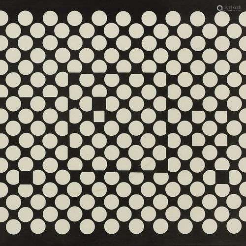 VICTOR VASARELY 1906-1997 Serigrafia n°6 1961 -Serigraphy n ...