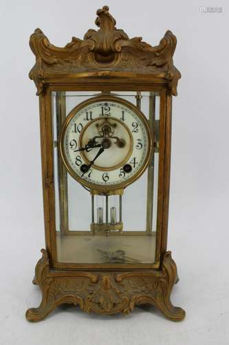 Antique Bronze Carriage Clock