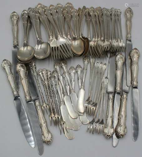 STERLING. Gorham English Gadroon Sterling Flatware