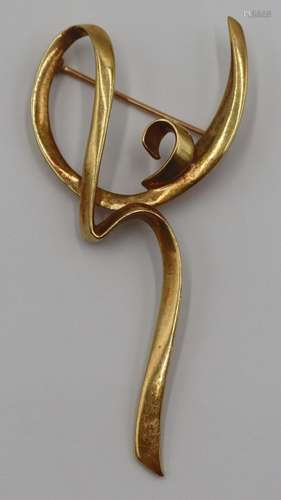 JEWELRY. Paloma Picasso for Tiffany & Co 18kt Gold