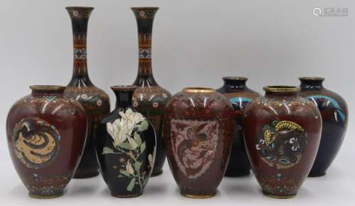 (8) Pieces of Japanese Cloisonne.