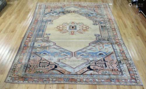 Antique & Finely Hand Woven Carpet.