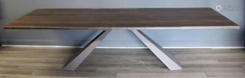 Cattelan Italia Signed Large Dining Table.