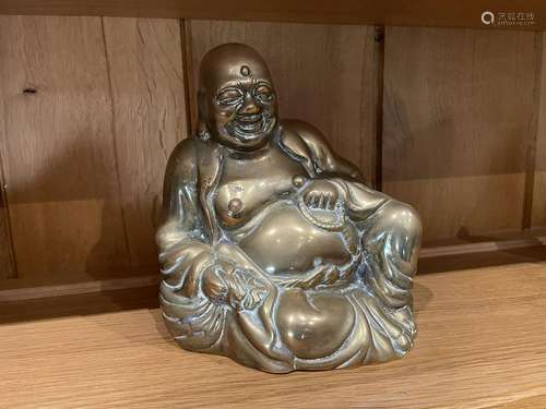 HEAVY BRASS BUDDHA