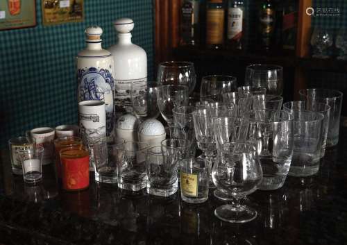 ASSORTED LOT OF GLASSES