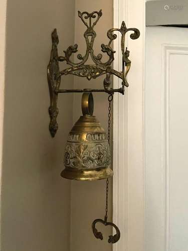 HANGING BRASS BELL