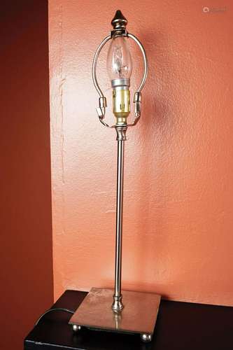 CHROME TABLE LAMP