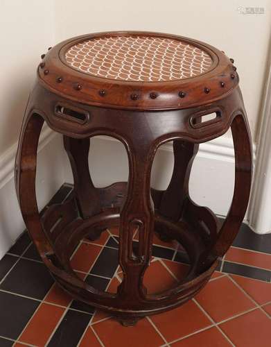 CHINESE HARDWOOD STOOL