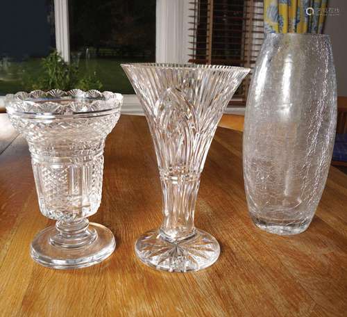 2 WATERFORD CRYSTAL VASES