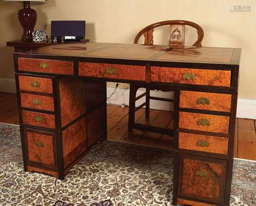 CHINESE QING ZITAN PARTNER'S DESK