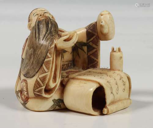 Japan, ivoren netsuke, late Meiji periode,