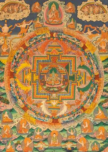 Thangka, Tibet Anfang 20. Jahrhundert