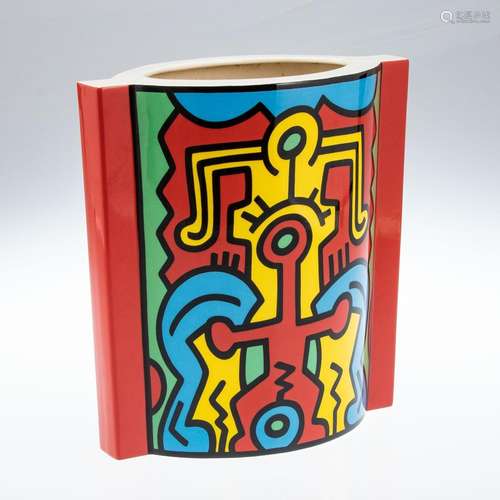 Vase Keith Haring Spirit of Art. Villeroy & Boch, Mettla...