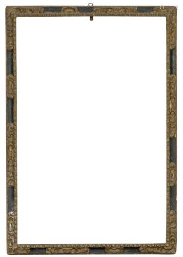 Frame; Spain, mid-17th century. Carved and polychrome