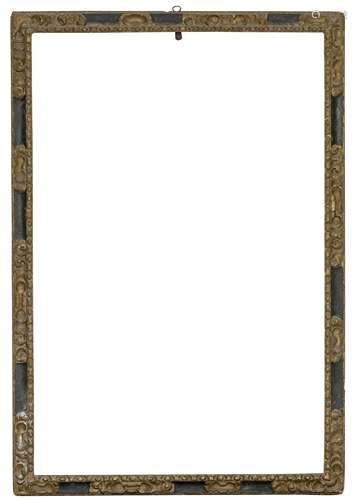 Frame; Spain, mid-17th century. Carved and polychrome