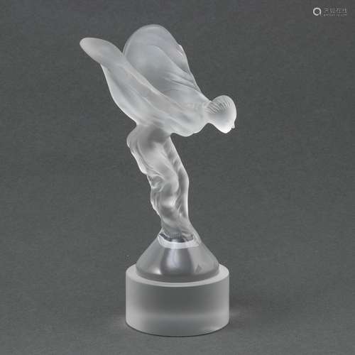 Spirit of Ecstasy Rolls Royce. Lalique 1994.