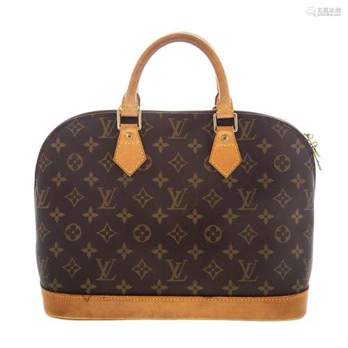 A Louis Vuitton Monogram Alma PM