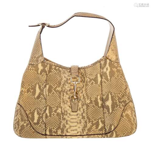 A Gucci Python Jackie O Hobo