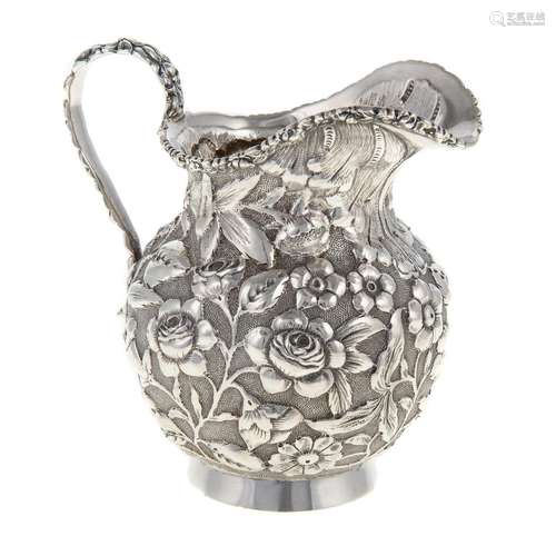 Baltimore Sterling Repousse Creamer