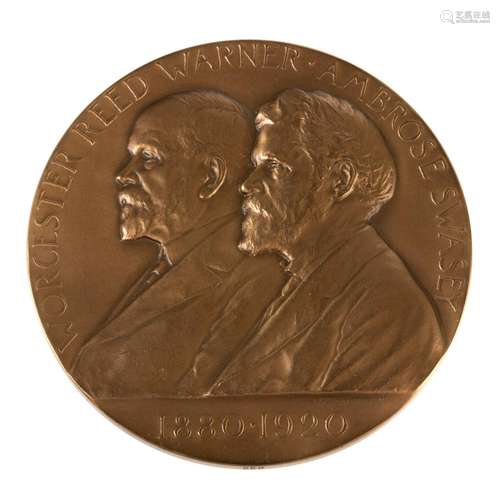 Warner & Swasey 40th Anniversary Medal 1917