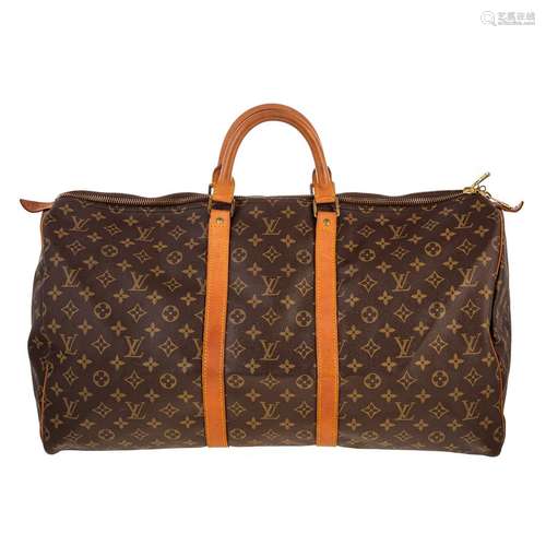 A Louis Vuitton Monogram Keepall 55