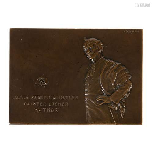 James McNeil Whistler Plaque, 1905