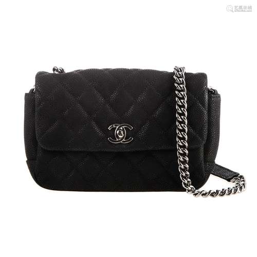 A Chanel CC Small Single Flap Bag