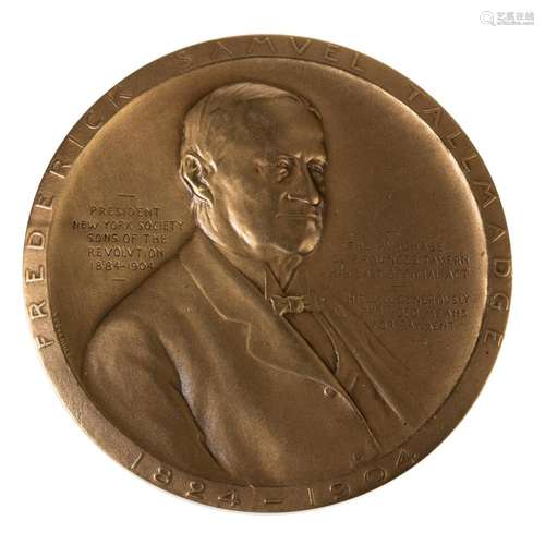 Frederick Tallmadge Medal - Fraunces Tavern 1904