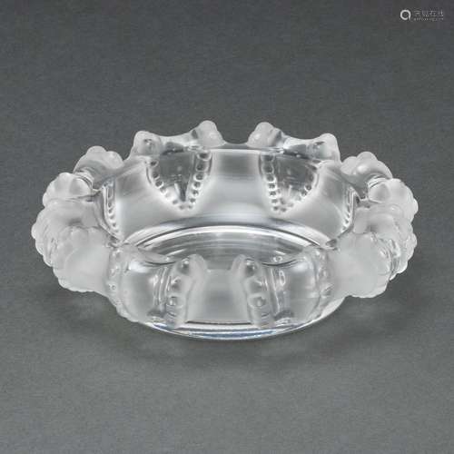 Schale Oktopus. Lalique.