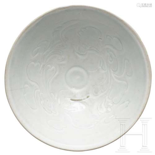 A Chinese deep conical Qingbai bowl, southern Song
