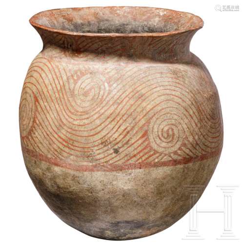 A large Thai storage vessel, Ban Chiang culture, 3rd