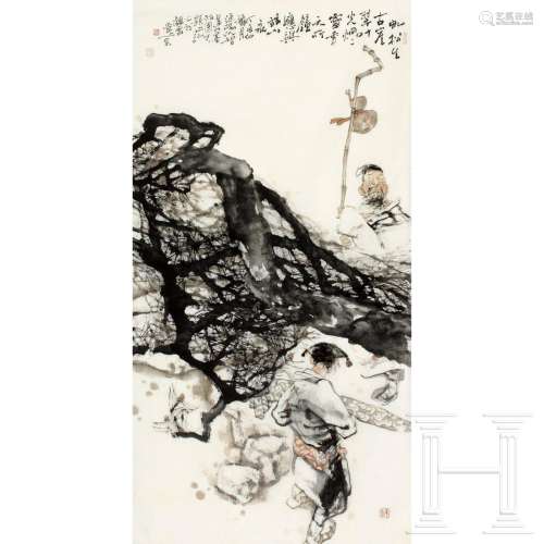 Qiu HongZhi (*1968) - a Chinese painting 