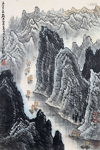 李可染 山水