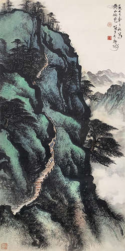 黎雄才 山水