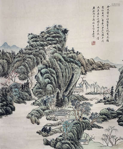 王原祁 山水