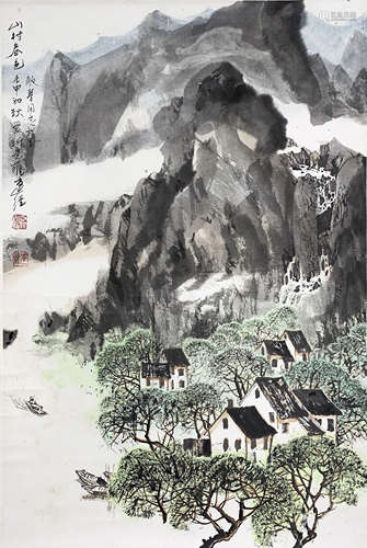 金连经 山村