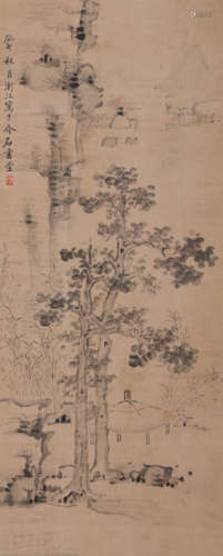 A Chinese Landscape Painting, Jian Zhe Mark