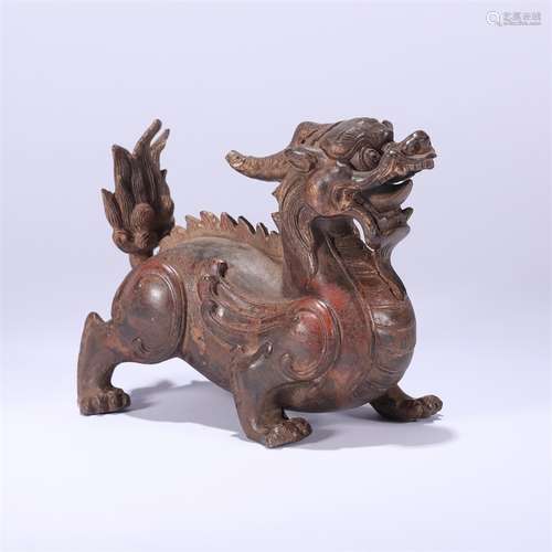 A Bronze Beast Ornament