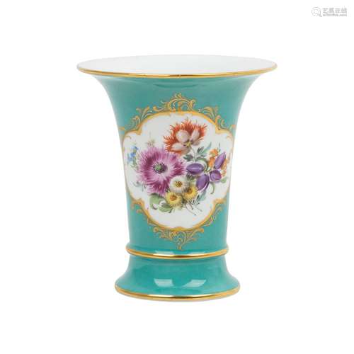 MEISSEN Kratervase, 1. Wahl, Pfeifferzeit.