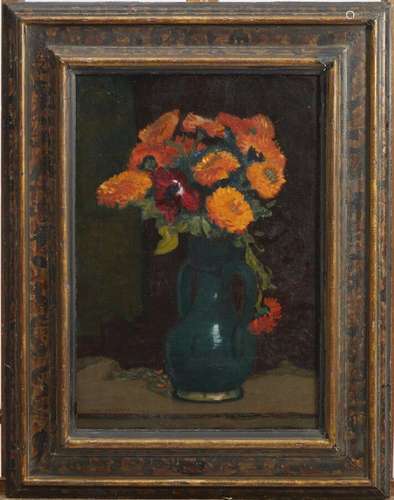 Lucien FONTANAROSA (1912-1975) Bouquet de fleurs, circa 1950...