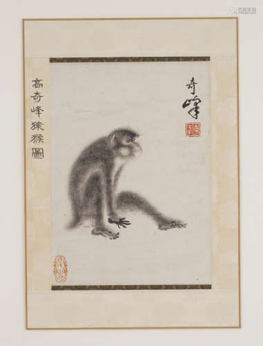 The Monkey，by Gao Qifeng