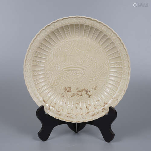 Ding Ware Flower Dish